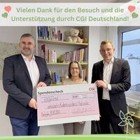 Spendenübergabe