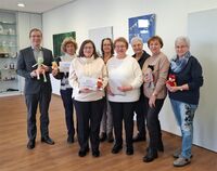 Spendenübergabe Nadelstark