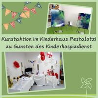 Kunstausstellung im Kinderhaus Pestalozzi, Au am Rhein