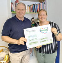 Spendenübergabe Robert Rentschler